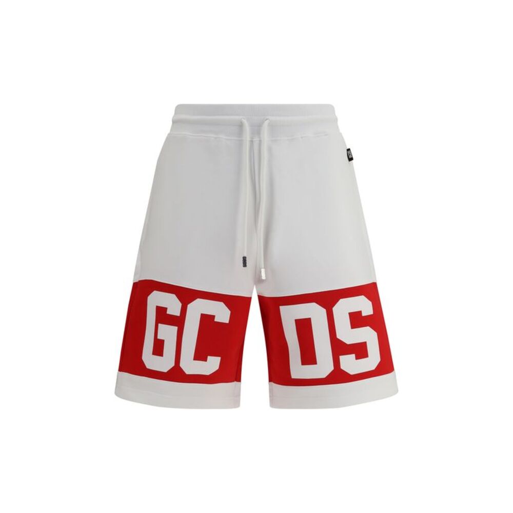 Gcds Men Band Logo Sweat Shorts